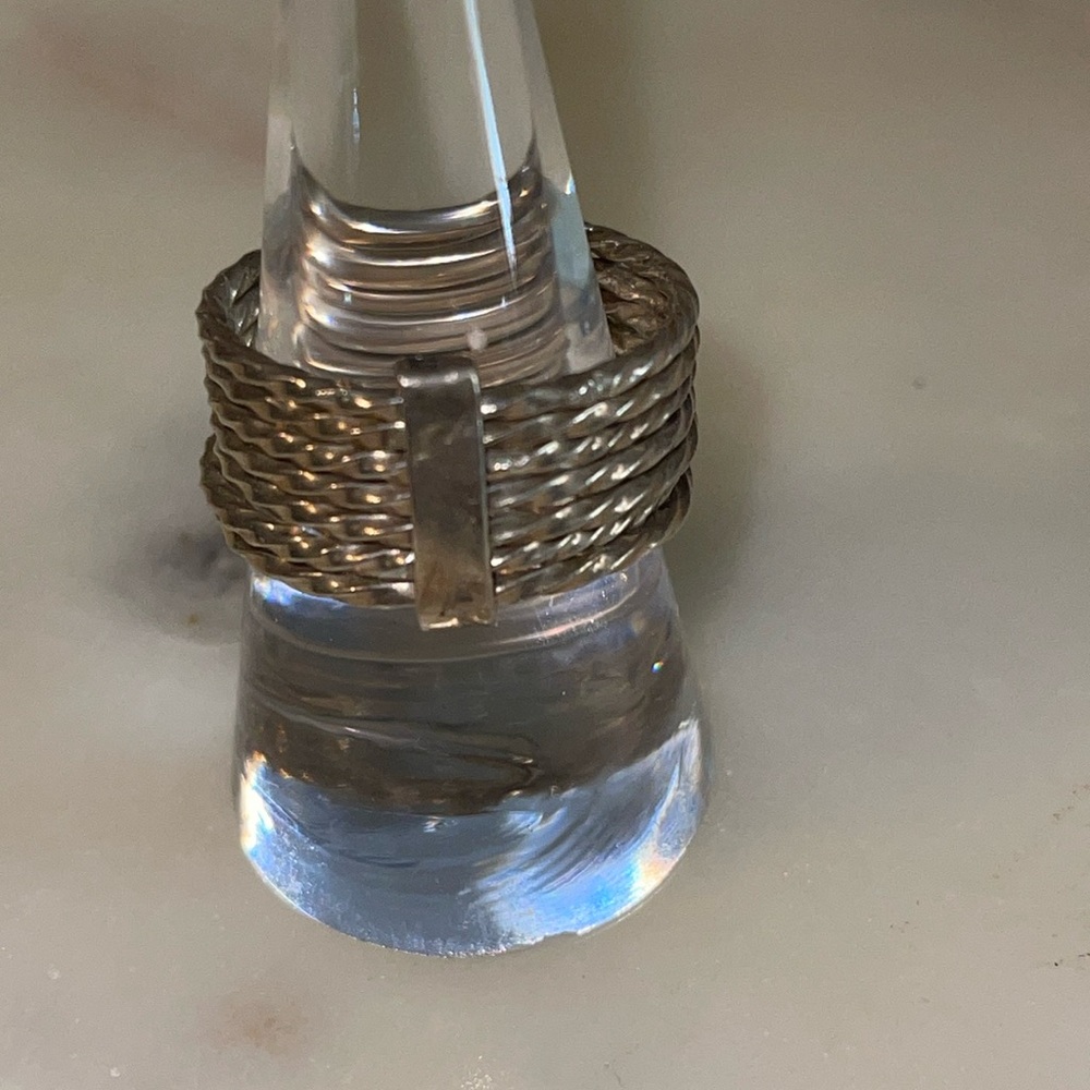 Sterling Silver Multi- Layer Ring - image 2